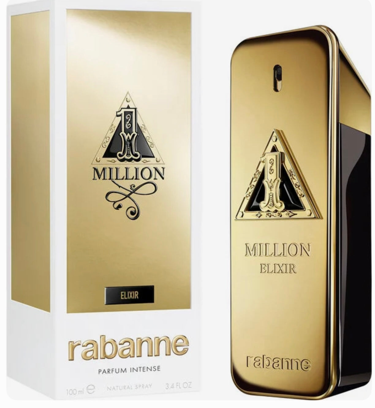 PERFUME PACO RABANNE MILLION ELIXIR PARFUM INTENSE 3.4oz MEN SPRSY