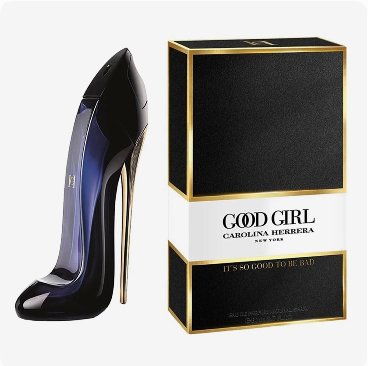 CAROLINA HERRERA GOOD GIRL EAU DE PARFUM 2.7oz EAU DE PARFUM NATURAL 80ml WOMEN