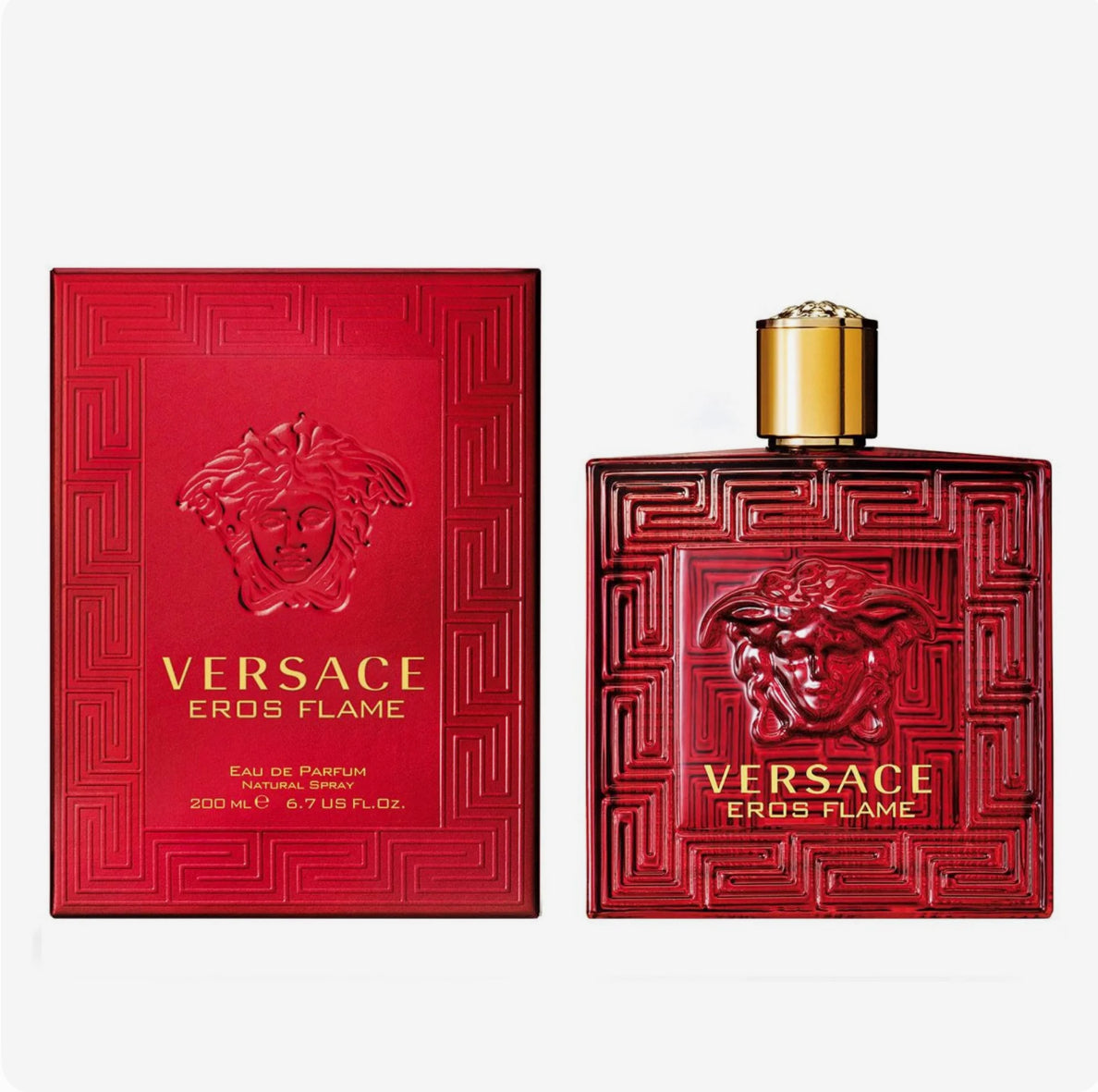 PERFUME VERSACE EROS FLAME EAU DE PARFUM NATURAL SPRAY 6.7OZ MEN