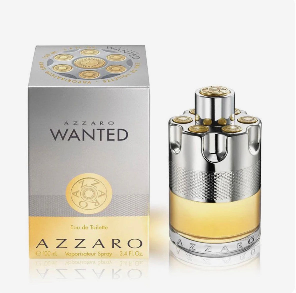 PERFUME AZZARO WANTED 3.38oz MEN EDT SPRAY